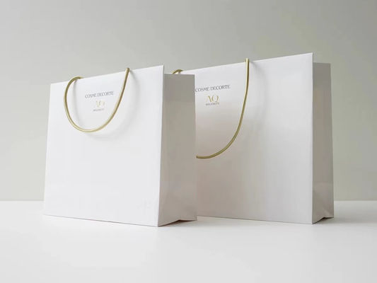 CMYK Color Paper Carrier Bags