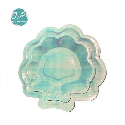 ヨーロッパ式7inch食品等級の花の紙皿